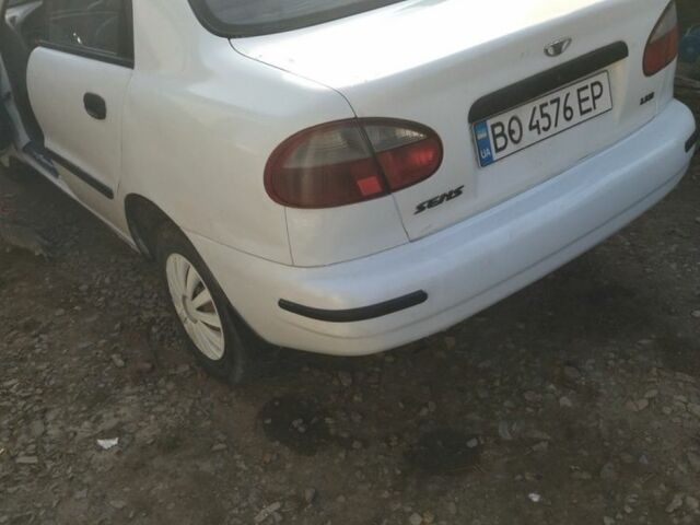 Білий Деу Сенс, об'ємом двигуна 1.3 л та пробігом 150 тис. км за 1100 $, фото 2 на Automoto.ua