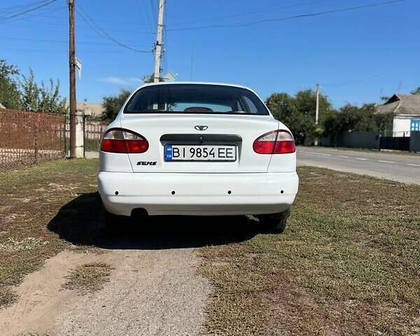Белый Дэу Сенс, объемом двигателя 1.3 л и пробегом 221 тыс. км за 1800 $, фото 1 на Automoto.ua