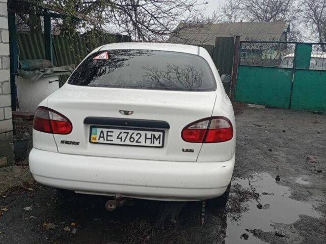 Білий Деу Сенс, об'ємом двигуна 1.3 л та пробігом 123 тис. км за 1428 $, фото 1 на Automoto.ua