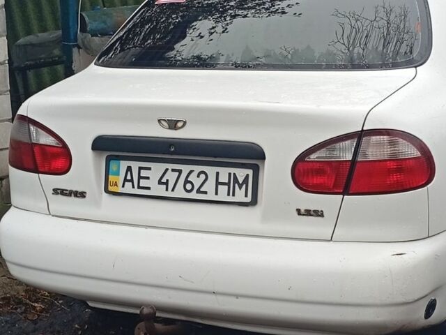 Білий Деу Сенс, об'ємом двигуна 1.3 л та пробігом 123 тис. км за 1428 $, фото 5 на Automoto.ua