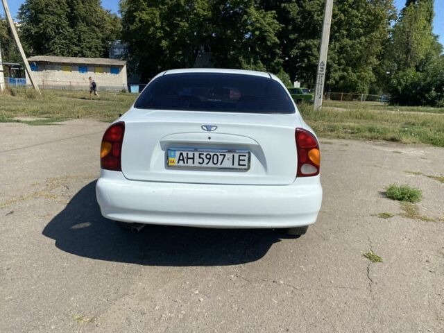 Белый Дэу Сенс, объемом двигателя 1.5 л и пробегом 166 тыс. км за 1800 $, фото 1 на Automoto.ua