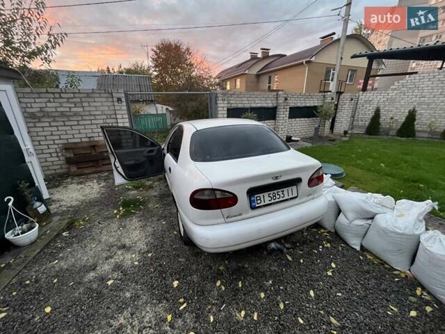 Белый Дэу Сенс, объемом двигателя 1.39 л и пробегом 188 тыс. км за 2300 $, фото 3 на Automoto.ua