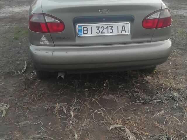 Бежевий Деу Сенс, об'ємом двигуна 1.3 л та пробігом 390 тис. км за 1001 $, фото 5 на Automoto.ua