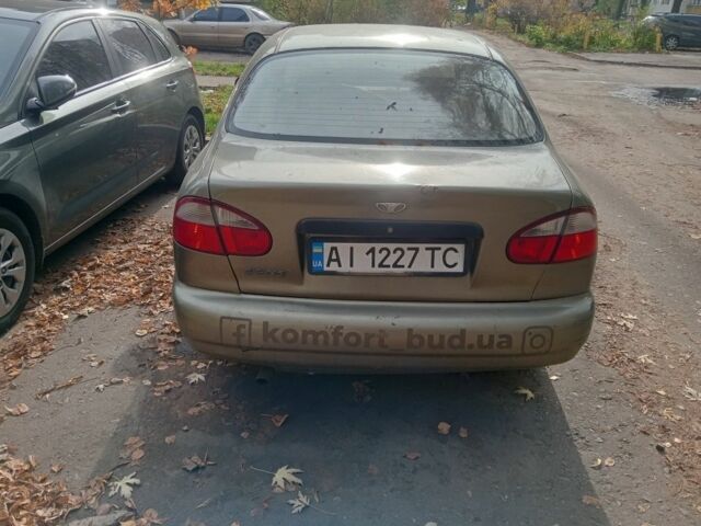 Бежевый Дэу Сенс, объемом двигателя 1.3 л и пробегом 477 тыс. км за 1200 $, фото 1 на Automoto.ua