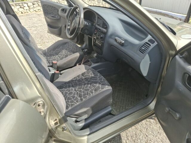 Бежевий Деу Сенс, об'ємом двигуна 1.3 л та пробігом 254 тис. км за 1550 $, фото 3 на Automoto.ua