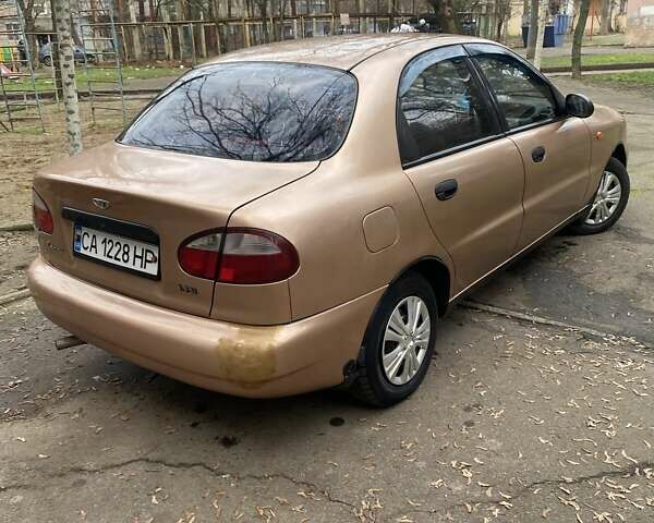 Бежевый Дэу Сенс, объемом двигателя 1.3 л и пробегом 195 тыс. км за 1400 $, фото 9 на Automoto.ua