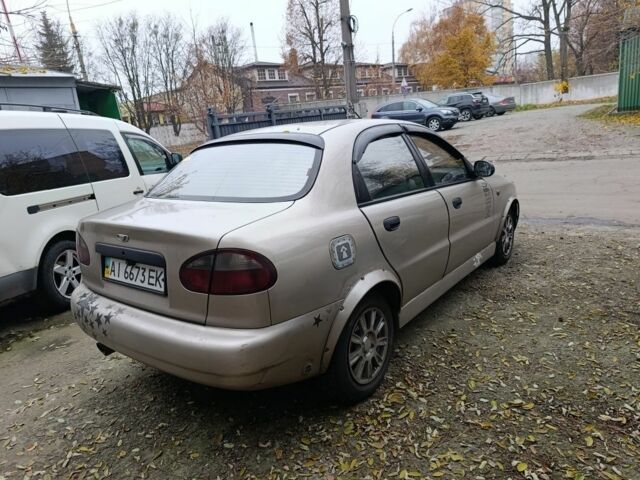 Бежевый Дэу Сенс, объемом двигателя 1.5 л и пробегом 232 тыс. км за 2300 $, фото 2 на Automoto.ua