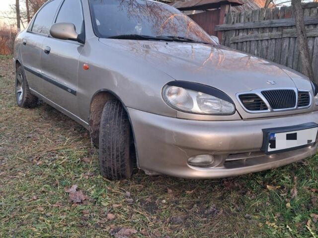 Бежевий Деу Сенс, об'ємом двигуна 1.3 л та пробігом 170 тис. км за 2200 $, фото 3 на Automoto.ua