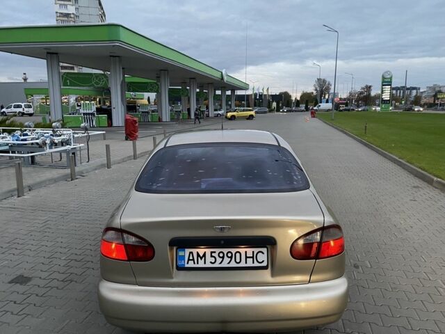 Бежевий Деу Сенс, об'ємом двигуна 1.3 л та пробігом 200 тис. км за 1650 $, фото 8 на Automoto.ua