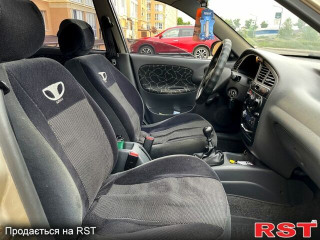 Бежевий Деу Сенс, об'ємом двигуна 1.3 л та пробігом 222 тис. км за 2500 $, фото 6 на Automoto.ua