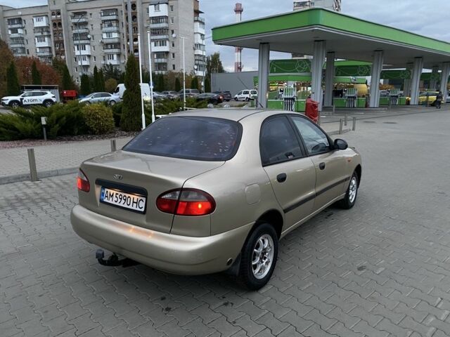 Бежевий Деу Сенс, об'ємом двигуна 1.3 л та пробігом 200 тис. км за 1650 $, фото 7 на Automoto.ua