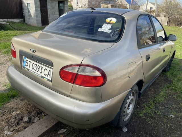 Бежевий Деу Сенс, об'ємом двигуна 1.3 л та пробігом 180 тис. км за 1200 $, фото 6 на Automoto.ua