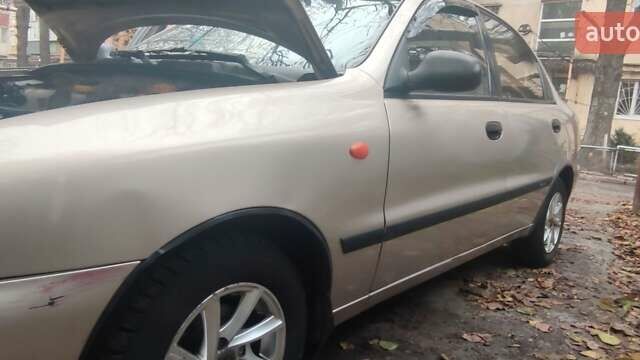 Бежевий Деу Сенс, об'ємом двигуна 1.3 л та пробігом 233 тис. км за 1750 $, фото 2 на Automoto.ua