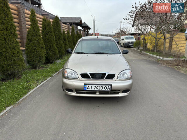Бежевий Деу Сенс, об'ємом двигуна 1.3 л та пробігом 94 тис. км за 1999 $, фото 2 на Automoto.ua
