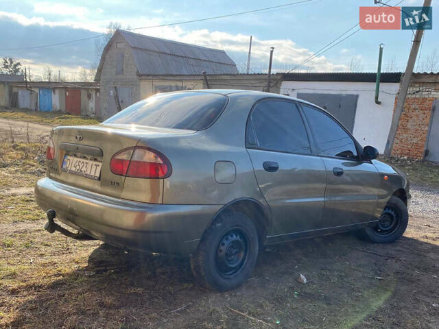 Бежевий Деу Сенс, об'ємом двигуна 1.3 л та пробігом 181 тис. км за 1100 $, фото 5 на Automoto.ua