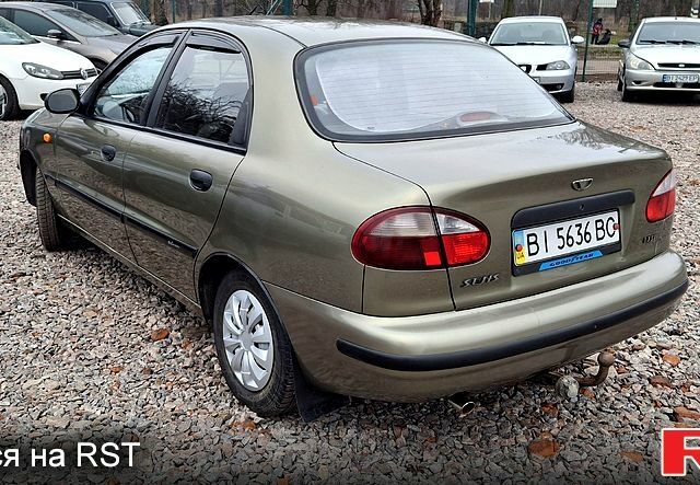 Бежевый Дэу Сенс, объемом двигателя 1.3 л и пробегом 196 тыс. км за 2150 $, фото 7 на Automoto.ua