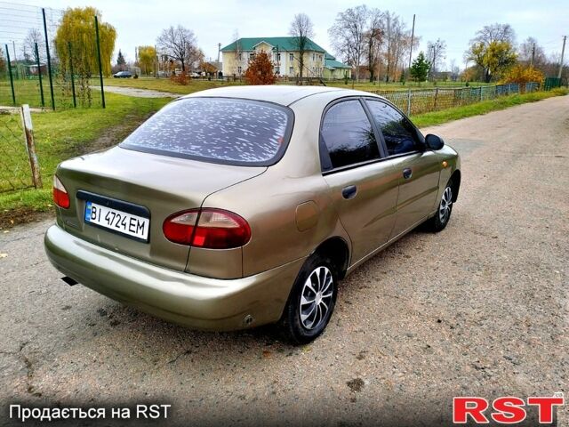 Бежевий Деу Сенс, об'ємом двигуна 1.3 л та пробігом 200 тис. км за 1650 $, фото 5 на Automoto.ua