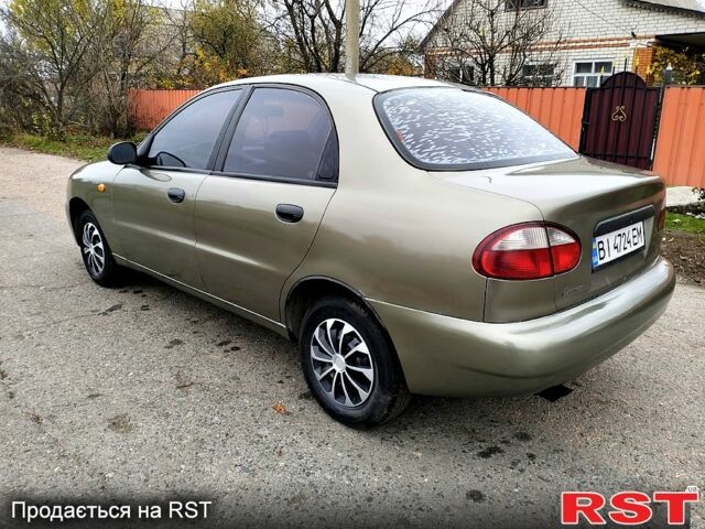 Бежевий Деу Сенс, об'ємом двигуна 1.3 л та пробігом 200 тис. км за 1650 $, фото 3 на Automoto.ua