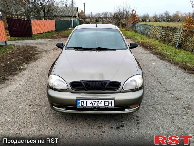 Бежевий Деу Сенс, об'ємом двигуна 1.3 л та пробігом 200 тис. км за 1650 $, фото 1 на Automoto.ua