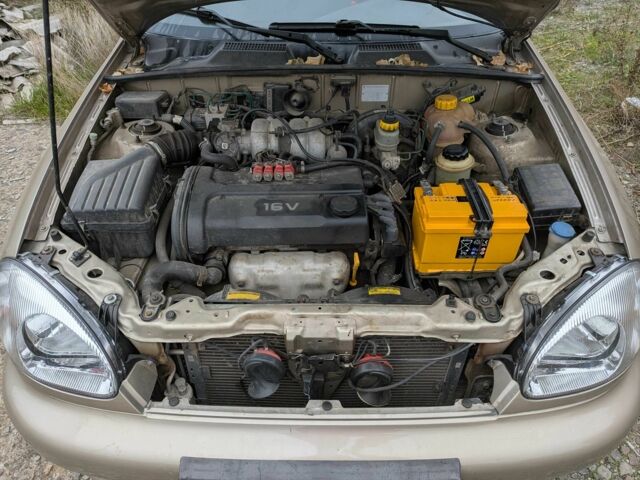 Бежевый Дэу Сенс, объемом двигателя 1.6 л и пробегом 162 тыс. км за 2700 $, фото 12 на Automoto.ua