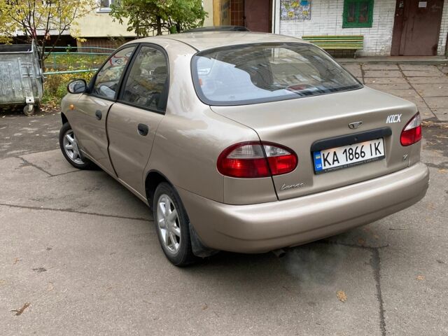 Бежевий Деу Сенс, об'ємом двигуна 1.4 л та пробігом 73 тис. км за 2000 $, фото 4 на Automoto.ua