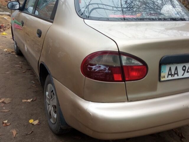 Бежевый Дэу Сенс, объемом двигателя 1.5 л и пробегом 195 тыс. км за 947 $, фото 6 на Automoto.ua