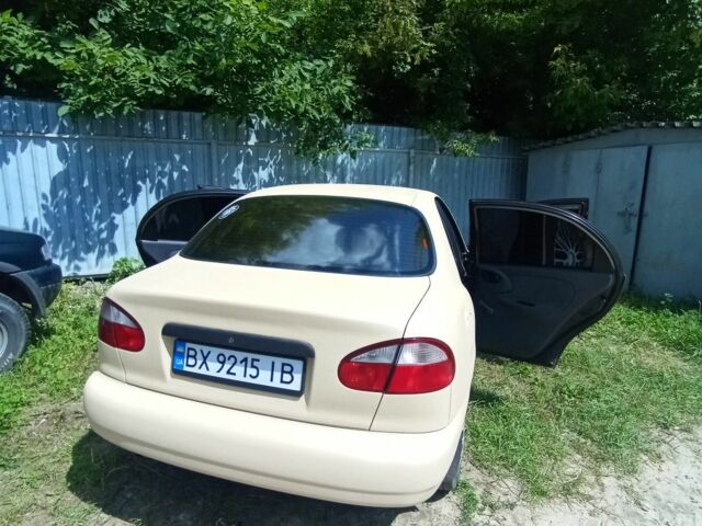 Бежевый Дэу Сенс, объемом двигателя 1.6 л и пробегом 286 тыс. км за 2600 $, фото 6 на Automoto.ua