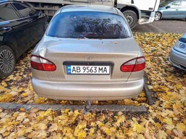 Бежевий Деу Сенс, об'ємом двигуна 1.4 л та пробігом 165 тис. км за 1600 $, фото 4 на Automoto.ua