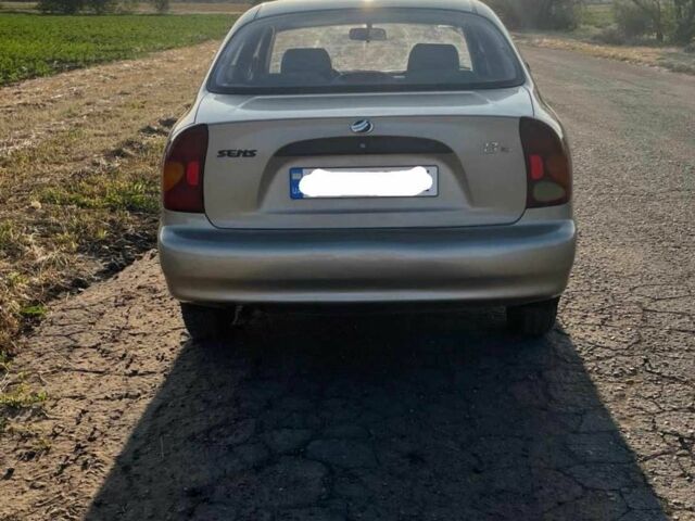 Бежевый Дэу Сенс, объемом двигателя 1.3 л и пробегом 99 тыс. км за 2500 $, фото 3 на Automoto.ua