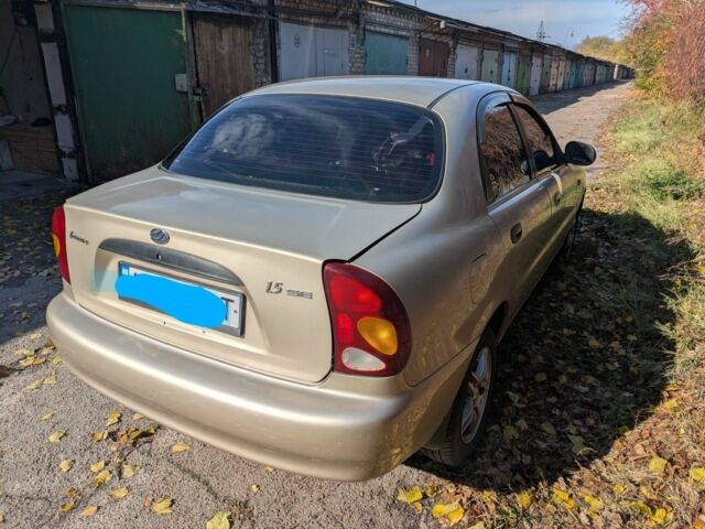 Бежевый Дэу Сенс, объемом двигателя 1.5 л и пробегом 178 тыс. км за 3000 $, фото 3 на Automoto.ua