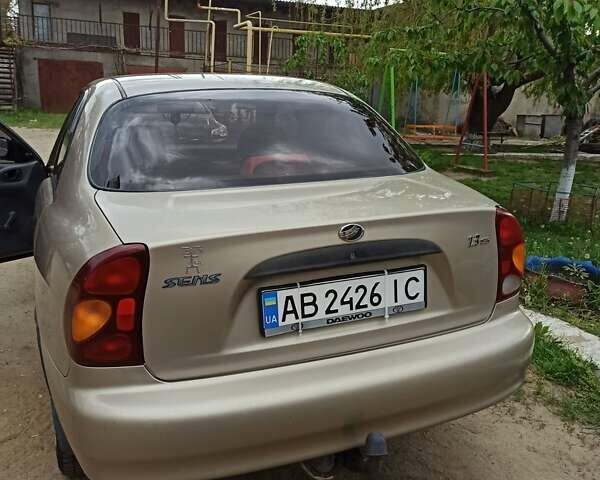 Бежевый Дэу Сенс, объемом двигателя 1.3 л и пробегом 212 тыс. км за 2600 $, фото 2 на Automoto.ua