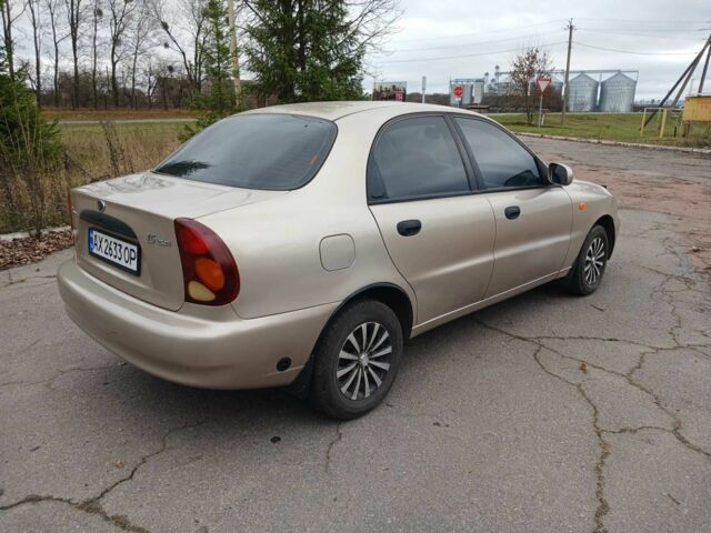 Бежевый Дэу Сенс, объемом двигателя 1.5 л и пробегом 148 тыс. км за 2500 $, фото 5 на Automoto.ua