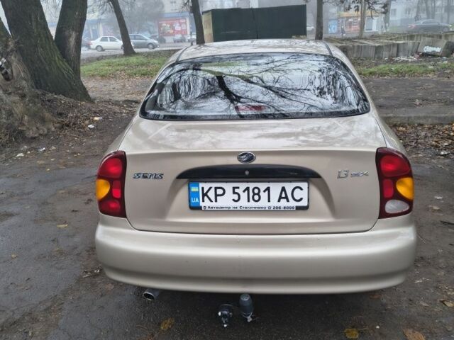 Бежевый Дэу Сенс, объемом двигателя 1.3 л и пробегом 98 тыс. км за 2900 $, фото 2 на Automoto.ua