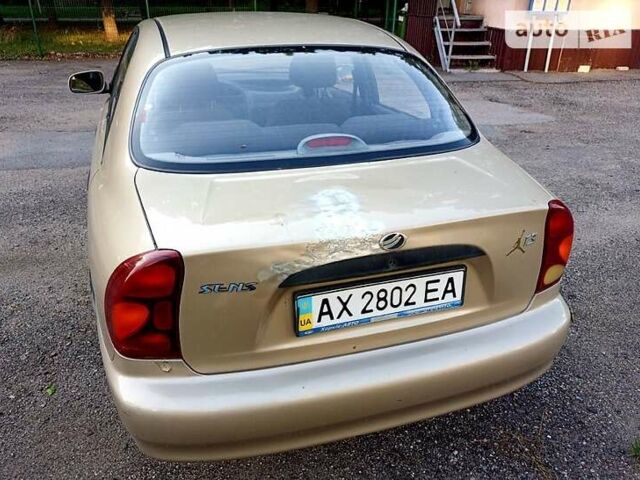 Бежевий Деу Сенс, об'ємом двигуна 1.3 л та пробігом 180 тис. км за 1600 $, фото 2 на Automoto.ua