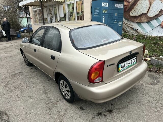 Бежевый Дэу Сенс, объемом двигателя 1.3 л и пробегом 94 тыс. км за 2800 $, фото 5 на Automoto.ua