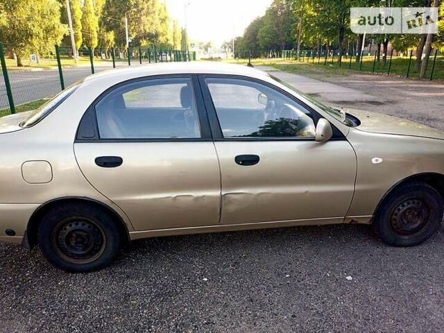 Бежевий Деу Сенс, об'ємом двигуна 1.3 л та пробігом 180 тис. км за 1600 $, фото 1 на Automoto.ua