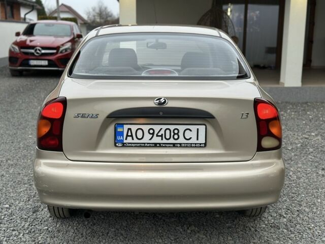 Бежевый Дэу Сенс, объемом двигателя 1.3 л и пробегом 141 тыс. км за 2650 $, фото 8 на Automoto.ua