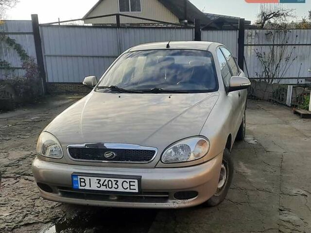 Бежевий Деу Сенс, об'ємом двигуна 1.3 л та пробігом 79 тис. км за 2700 $, фото 3 на Automoto.ua