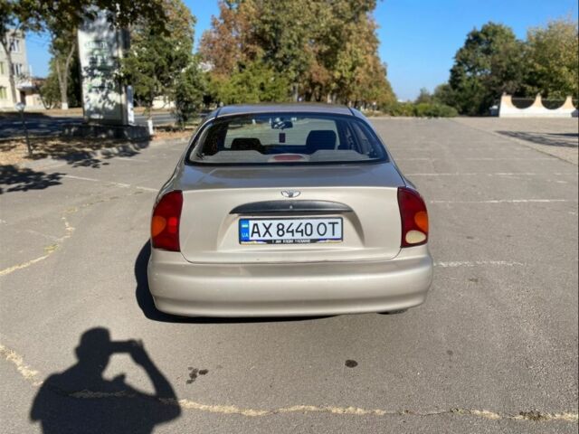 Бежевый Дэу Сенс, объемом двигателя 1.3 л и пробегом 210 тыс. км за 1300 $, фото 3 на Automoto.ua