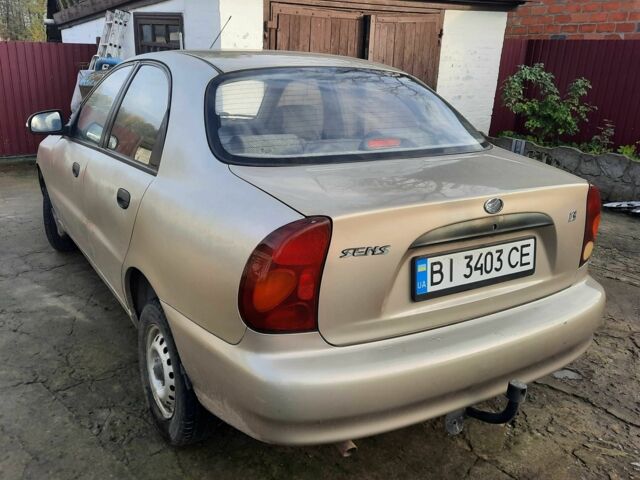 Бежевий Деу Сенс, об'ємом двигуна 1.3 л та пробігом 79 тис. км за 2700 $, фото 5 на Automoto.ua