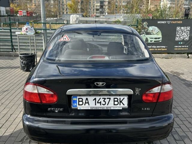 Деу Сенс 2007 у Кривому Розі на Automoto.ua Чорний Деу Сенс, об'ємом двигуна 1.3 л та пробігом 94 тис. км за 3500 $, фото 4 на Automoto.ua