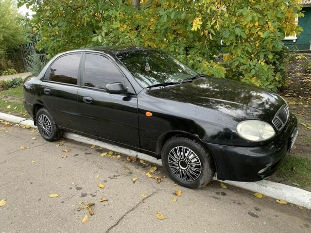 Черный Дэу Сенс, объемом двигателя 1.5 л и пробегом 263 тыс. км за 2400 $, фото 1 на Automoto.ua