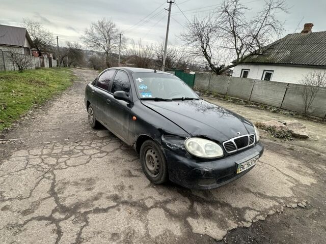 Чорний Деу Сенс, об'ємом двигуна 1.5 л та пробігом 200 тис. км за 568 $, фото 1 на Automoto.ua
