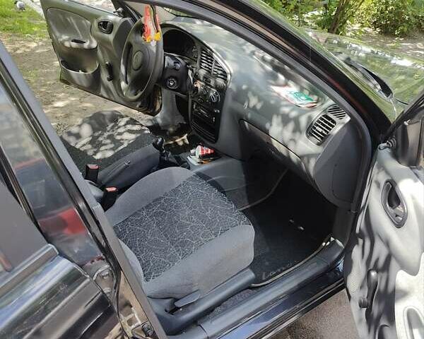 Черный Дэу Сенс, объемом двигателя 1.3 л и пробегом 174 тыс. км за 2200 $, фото 7 на Automoto.ua