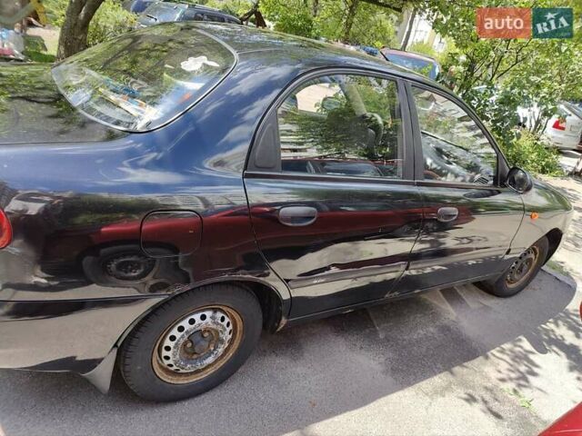 Черный Дэу Сенс, объемом двигателя 1.3 л и пробегом 174 тыс. км за 2200 $, фото 3 на Automoto.ua