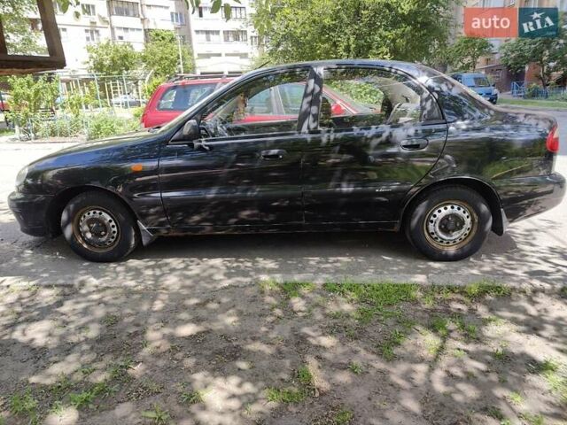 Черный Дэу Сенс, объемом двигателя 1.3 л и пробегом 174 тыс. км за 2200 $, фото 1 на Automoto.ua