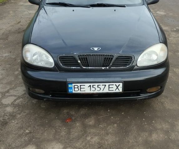 Черный Дэу Сенс, объемом двигателя 1.5 л и пробегом 244 тыс. км за 1650 $, фото 1 на Automoto.ua