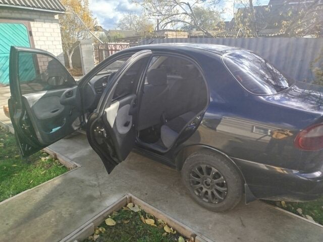 Чорний Деу Сенс, об'ємом двигуна 1.3 л та пробігом 286 тис. км за 3000 $, фото 2 на Automoto.ua