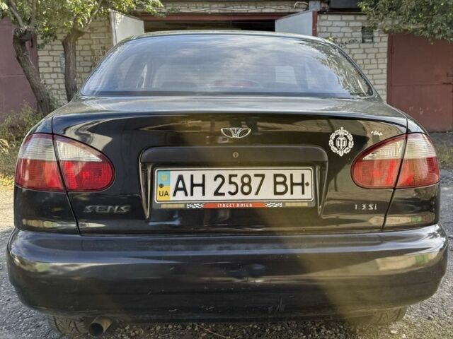 Чорний Деу Сенс, об'ємом двигуна 1.3 л та пробігом 180 тис. км за 2200 $, фото 1 на Automoto.ua