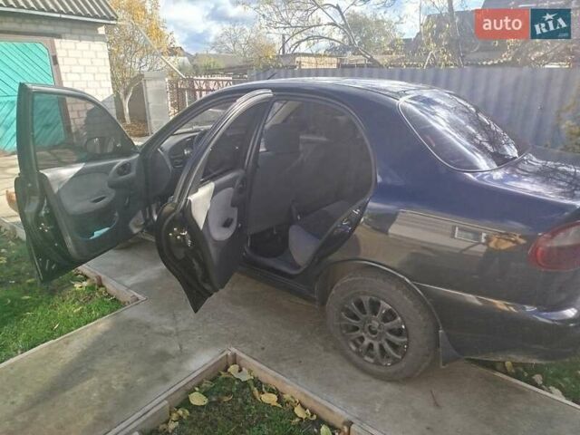 Черный Дэу Сенс, объемом двигателя 1.3 л и пробегом 286 тыс. км за 3000 $, фото 1 на Automoto.ua
